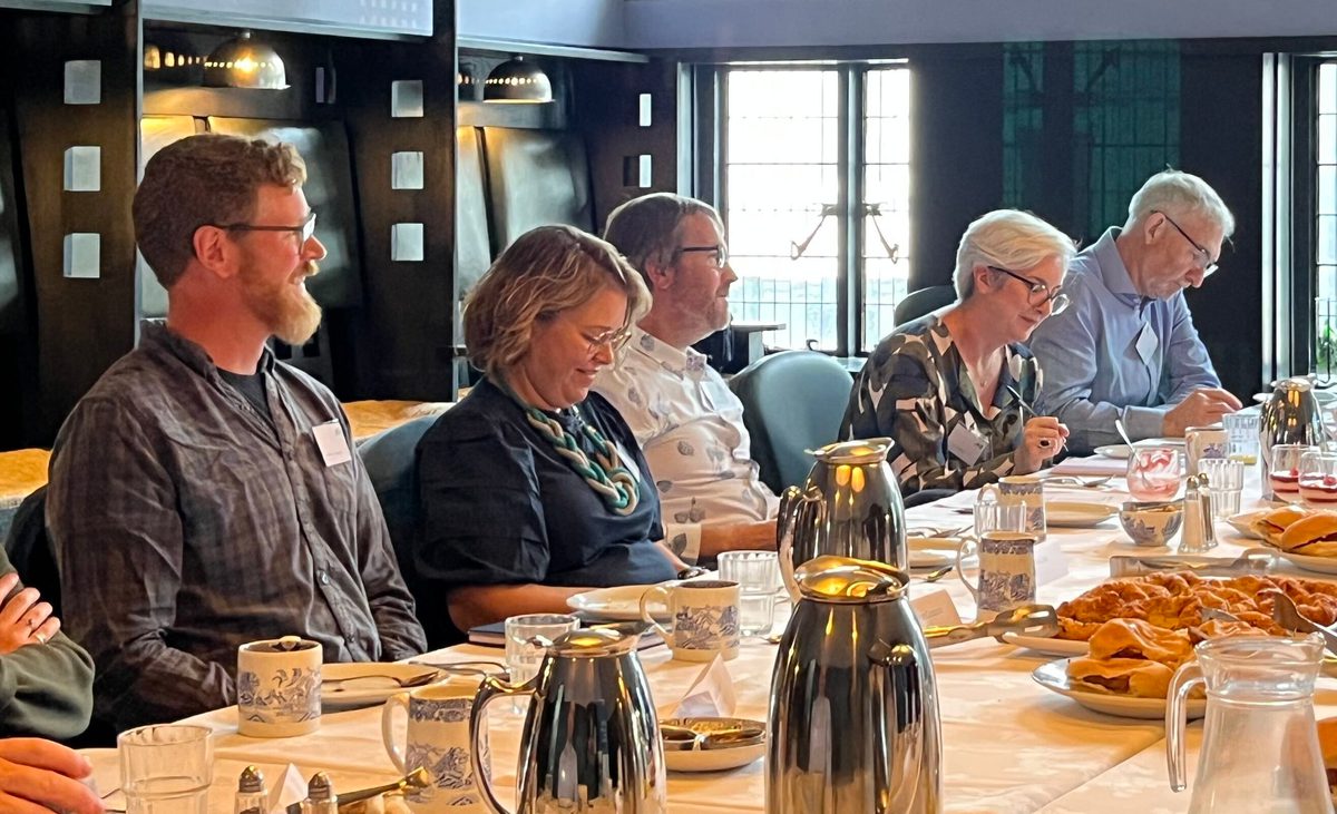 Group discussion during AHR decarbonisation roundtable event in Glasgow.