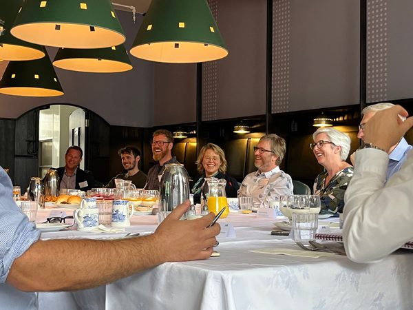 Group discussion during AHR decarbonisation roundtable event in Glasgow.