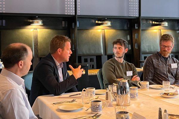 Group discussion during AHR decarbonisation roundtable event in Glasgow.