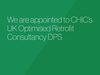 We are appointed to CHIC’s UK Optimised Retrofit Consultancy DPS