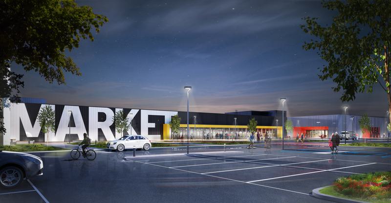 Ellesmere Port Market V1 Dusk