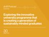 How are students driving cultural change towards sustainability in art and design education?