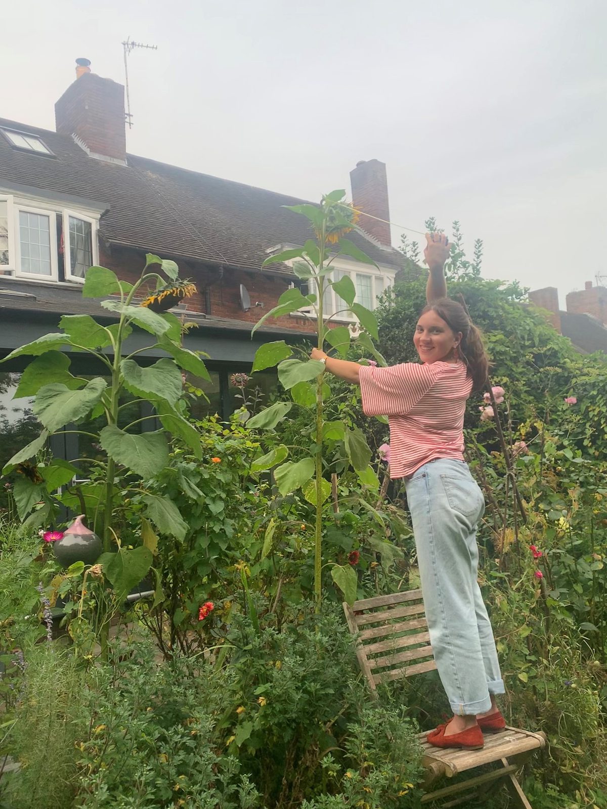 2 Florence Williams Rowe Measuring the Height