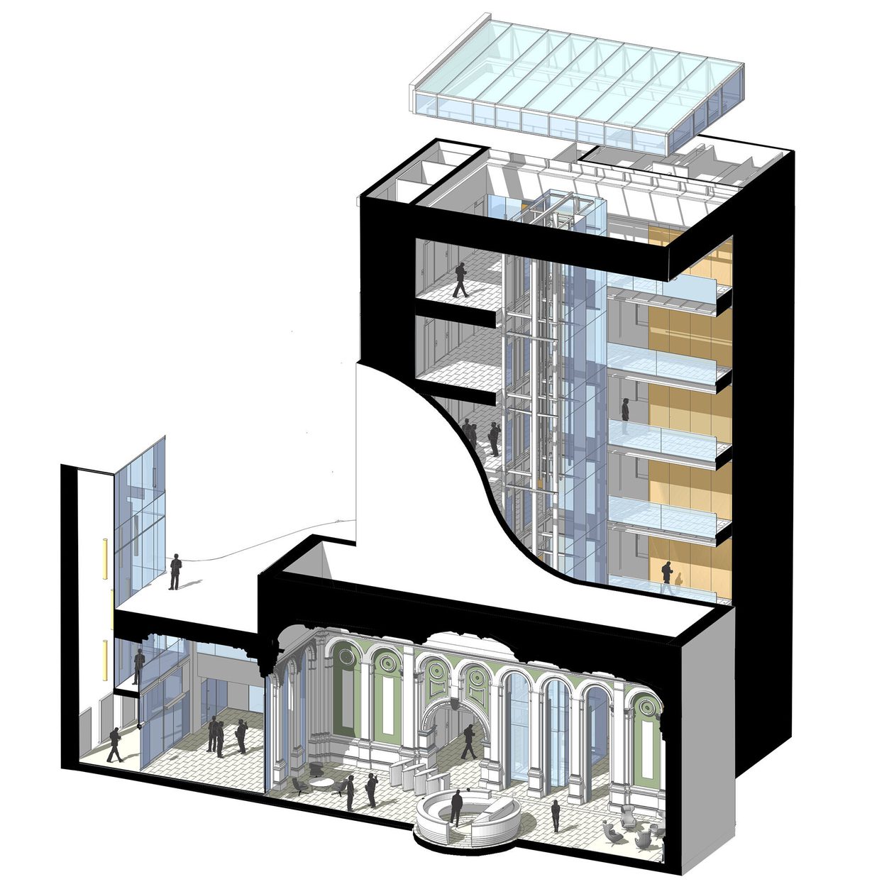 AHR Office 55ColmoreRow Architecture Birmingham drawing4