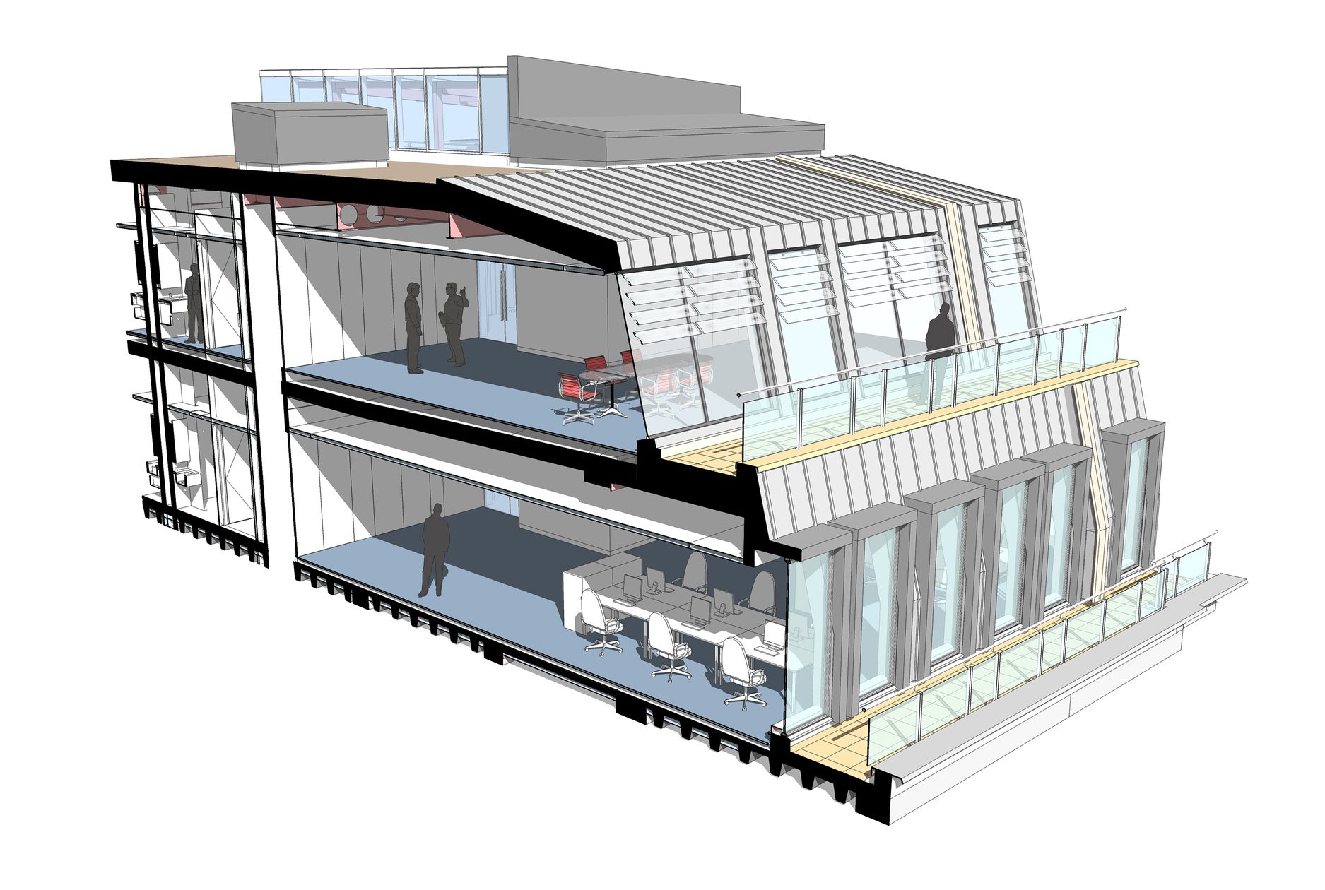 AHR Office 55ColmoreRow Architecture Birmingham drawing5