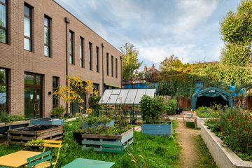 AHR Mixed Use Abbey Area Community Hub Architecture Camden Garden 2