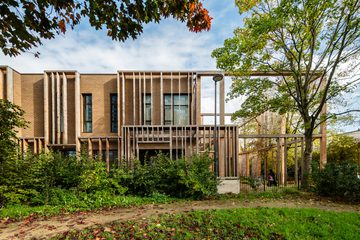AHR Mixed Use Abbey Area Community Hub Architecture CamdenMain Entrance 11e