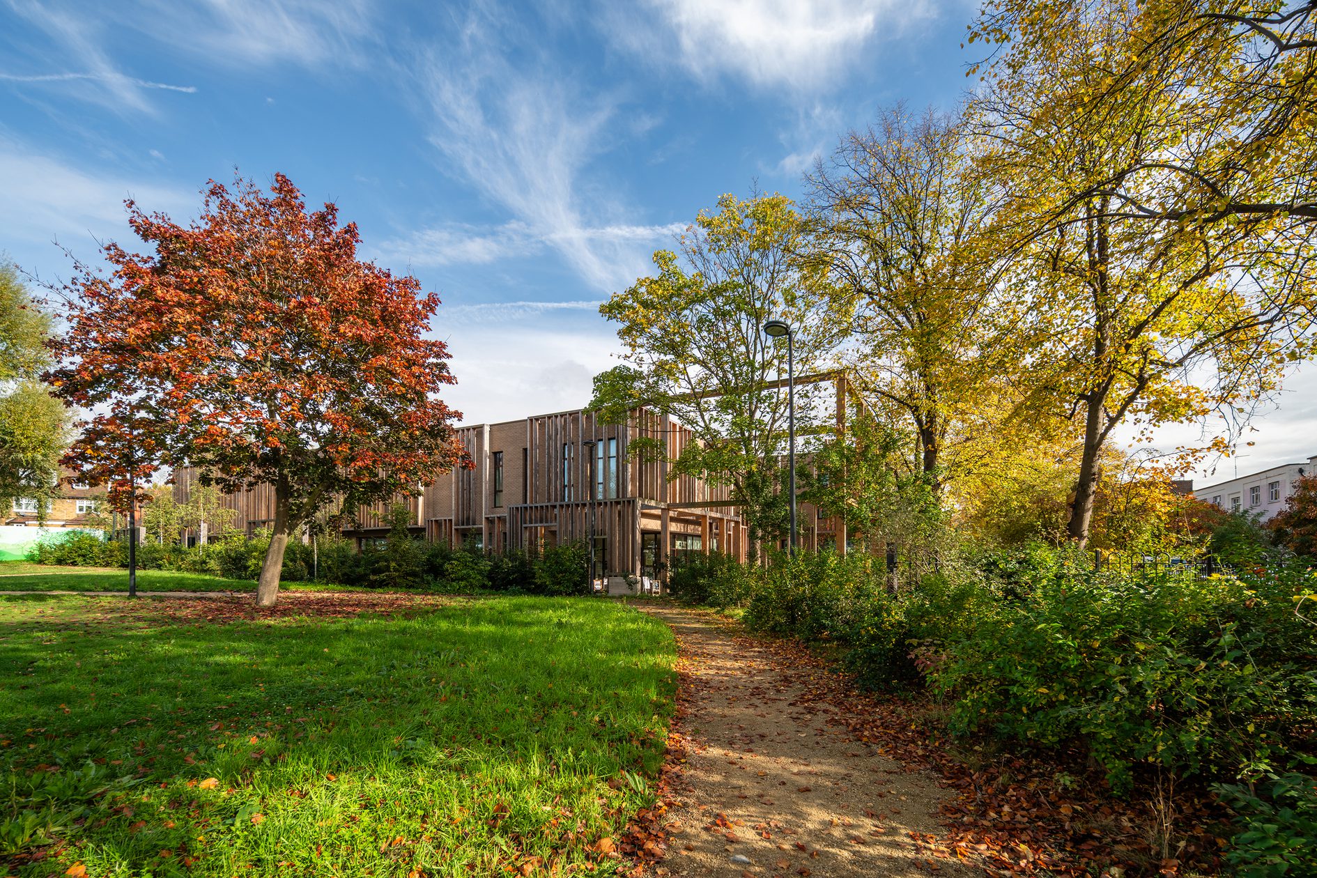 AHR Mixed Use Abbey Area Community Hub Architecture Camden Park side 2