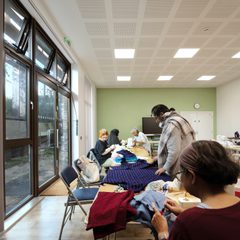 AHR Mixed Use Abbey Area Community Hub Architecture Camden Sewing room 1