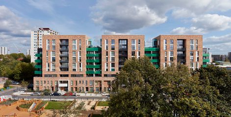 AHR Housing Acton Gardens Architecture London Exterior4