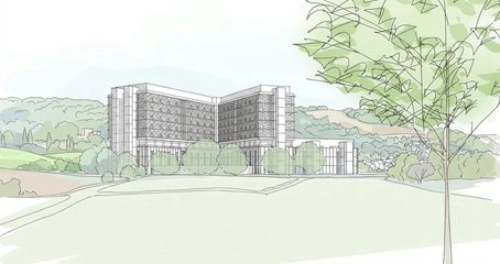 AHR Hospital Airedale General Hospital Architecture Yorkshire View 01
