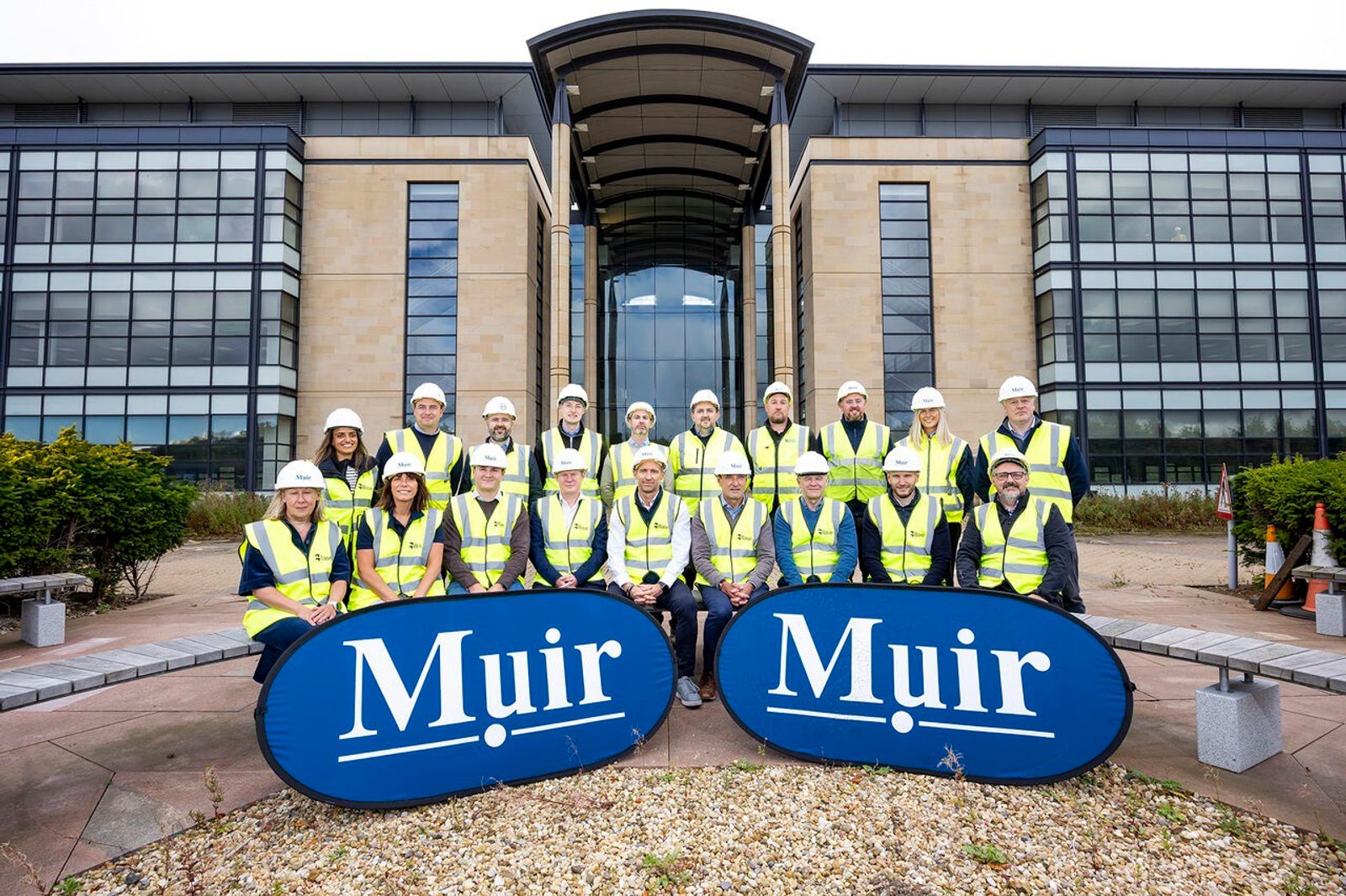 AHR Office The Younger Building Refurbishment Architecture Edinburgh Team Photo