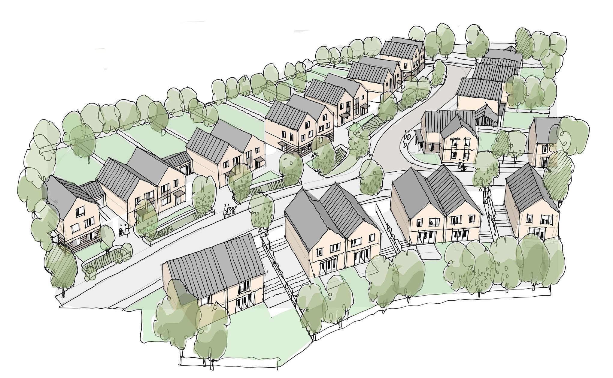 AHR Houses BeaufortPark Architecture Bracknell HeathlandGateway