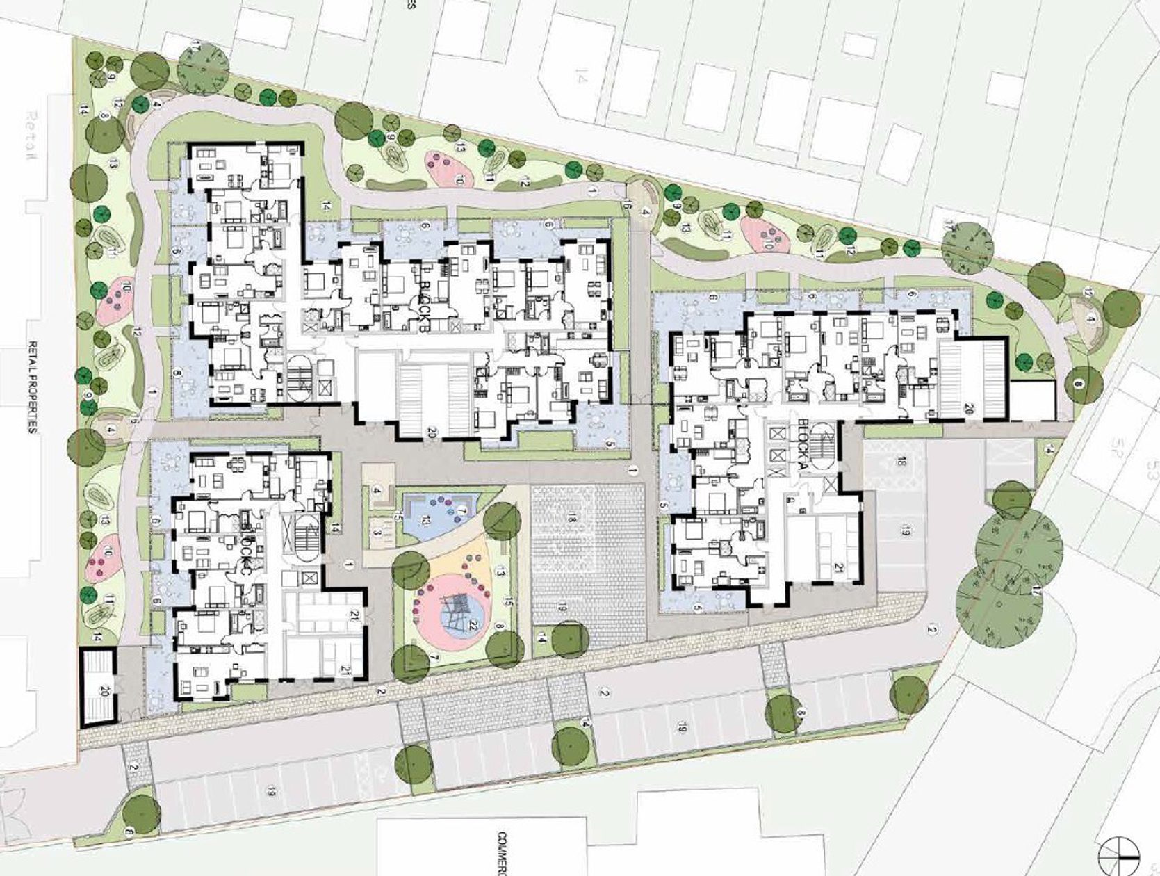 AHR Houses BiltonRoad Architecture Ealing masterplan