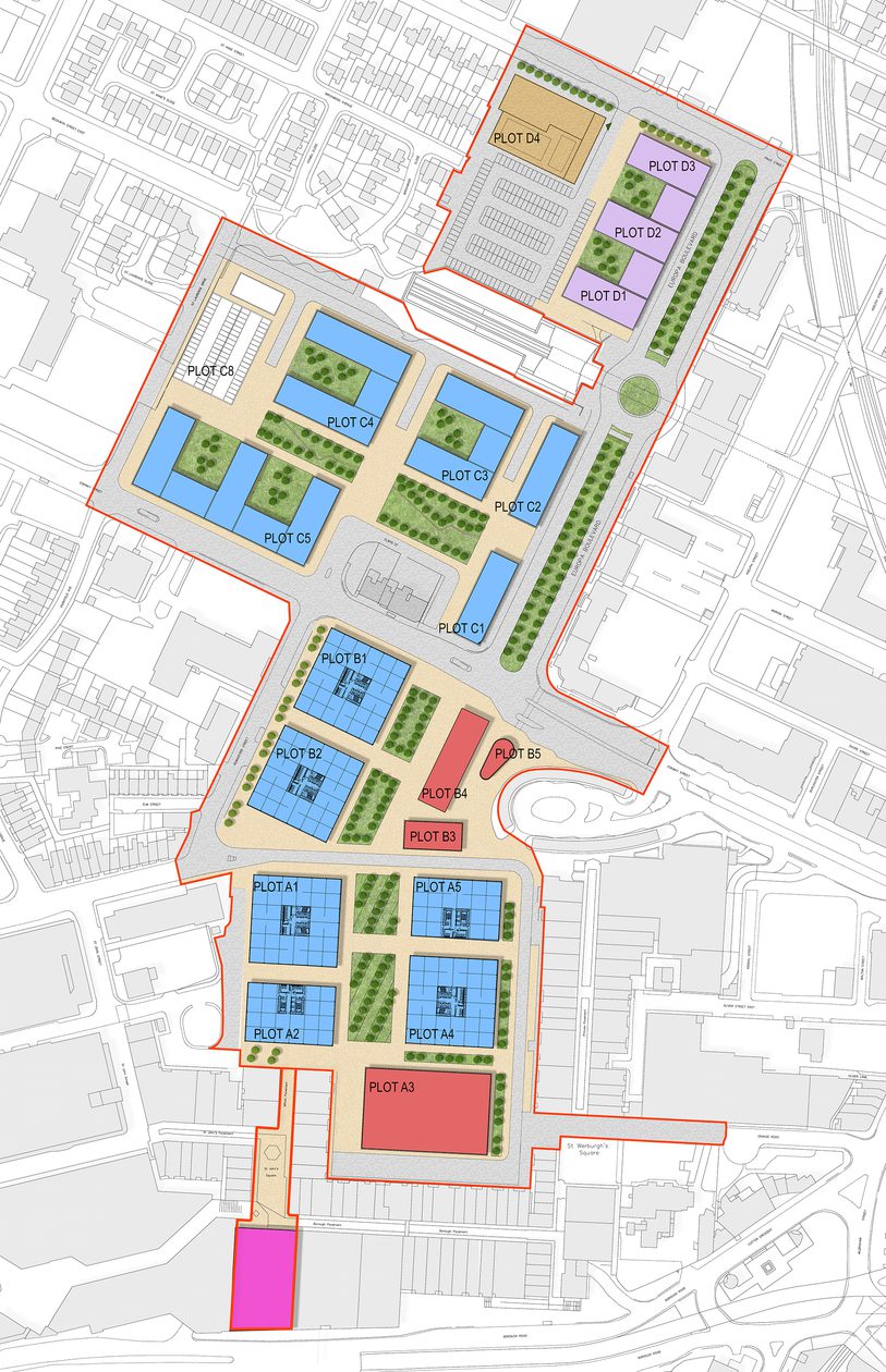 AHR Masterplan BirkenheadMasterplan Masterplanning Birkenhead Plan1
