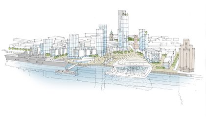 AHR Masterplan BirkenheadMasterplan Masterplanning Birkenhead Sketch2