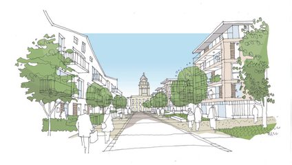 AHR Masterplan BirkenheadMasterplan Masterplanning Birkenhead Sketch4