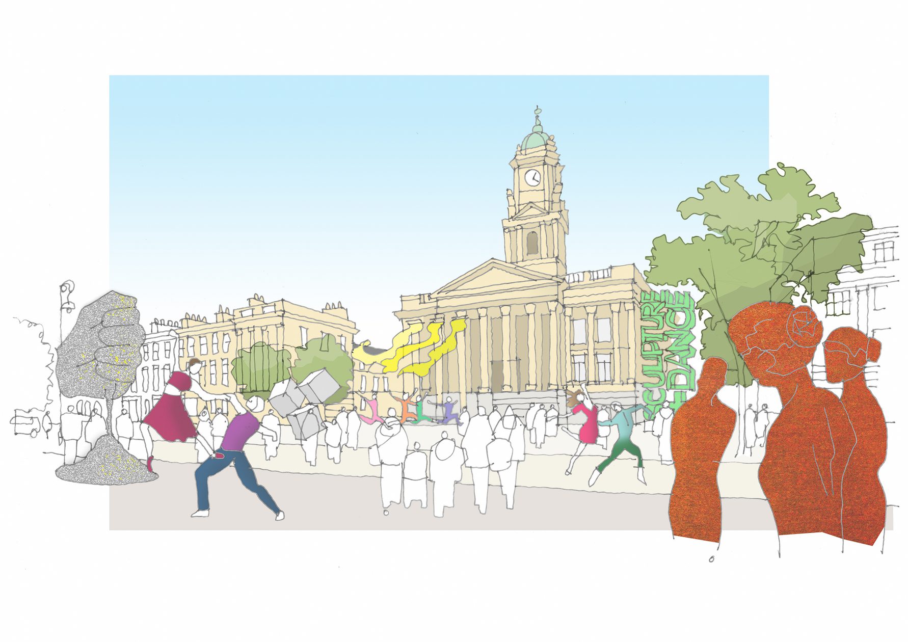 AHR Masterplan BirkenheadMasterplan Masterplanning Birkenhead Sketch5