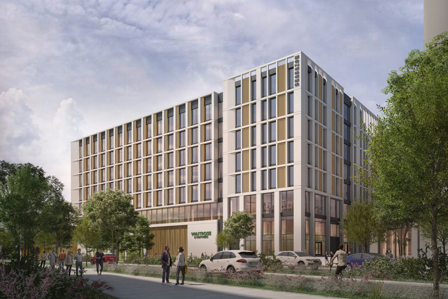 AHR Office Food Store Car Park Brabazon Architecture Bristol CAM 8 rev E