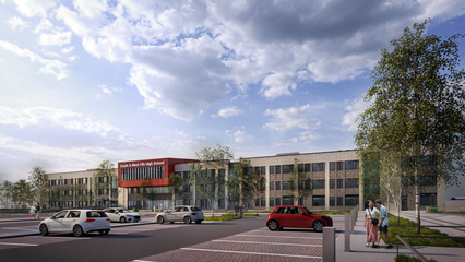 AHR School Caledonia High School Architecture Rosyth View22
