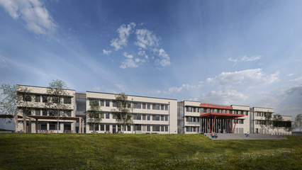 AHR School Caledonia High School Architecture Rosyth View33