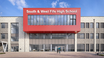 AHR School Caledonia High School Architecture Rosyth View44