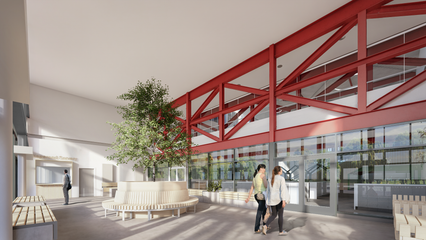 AHR School Caledonia High School Architecture Rosyth View5