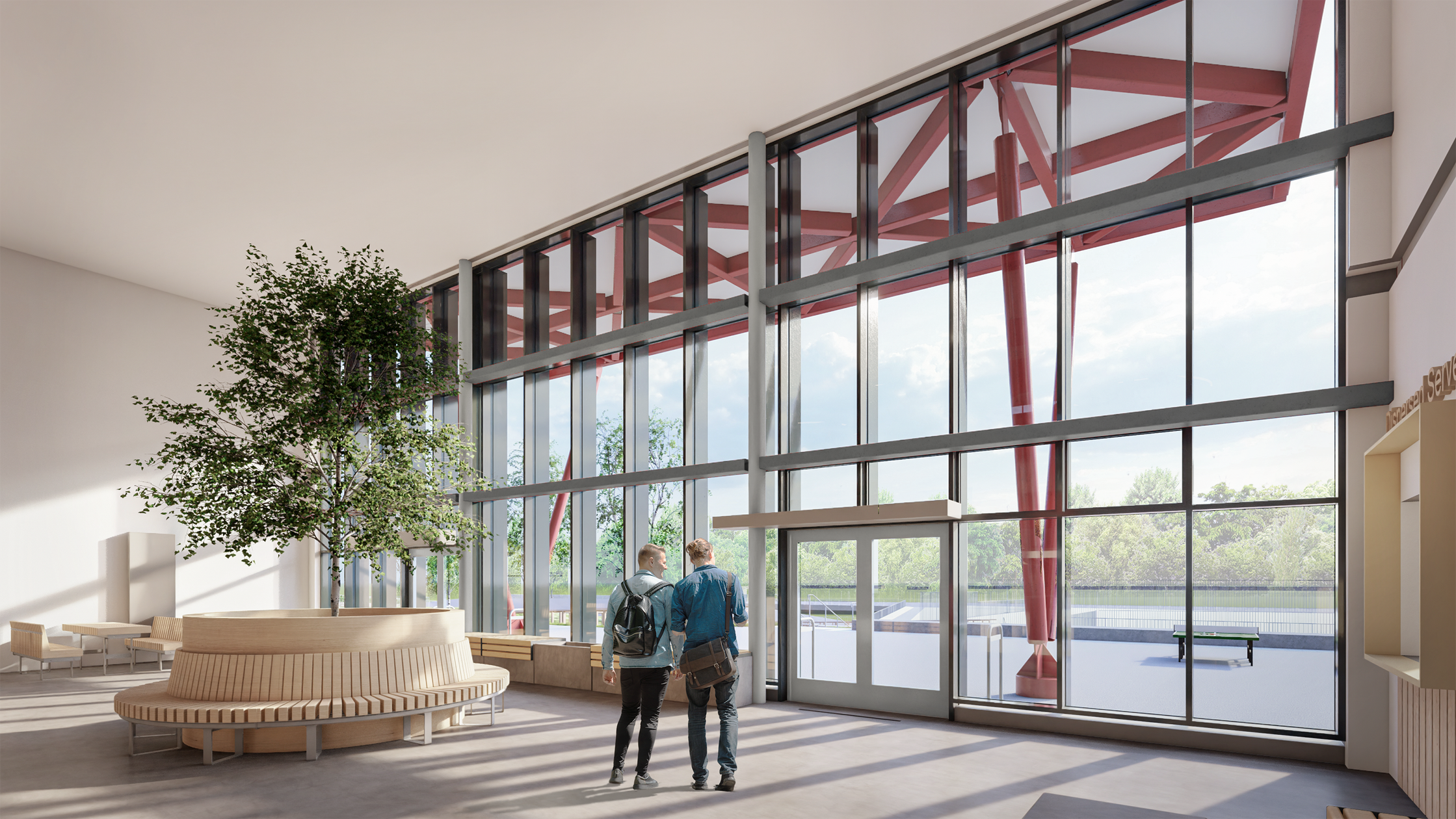 AHR School Caledonia High School Architecture Rosyth View6