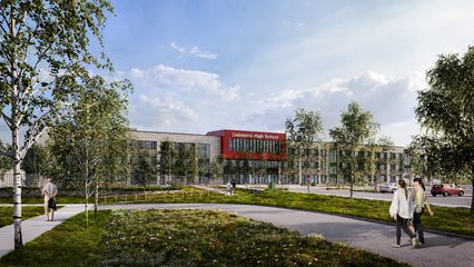 AHR School Caledonia High School Architecture Rosyth View11