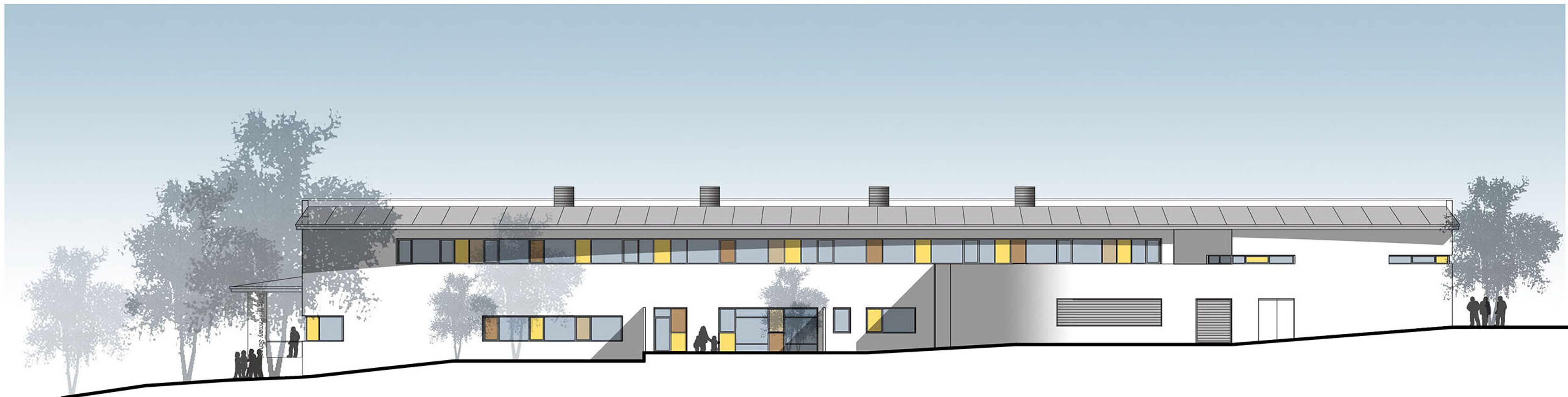 AHR School CliffeHillPrimary Architecture Halifax Elevation1