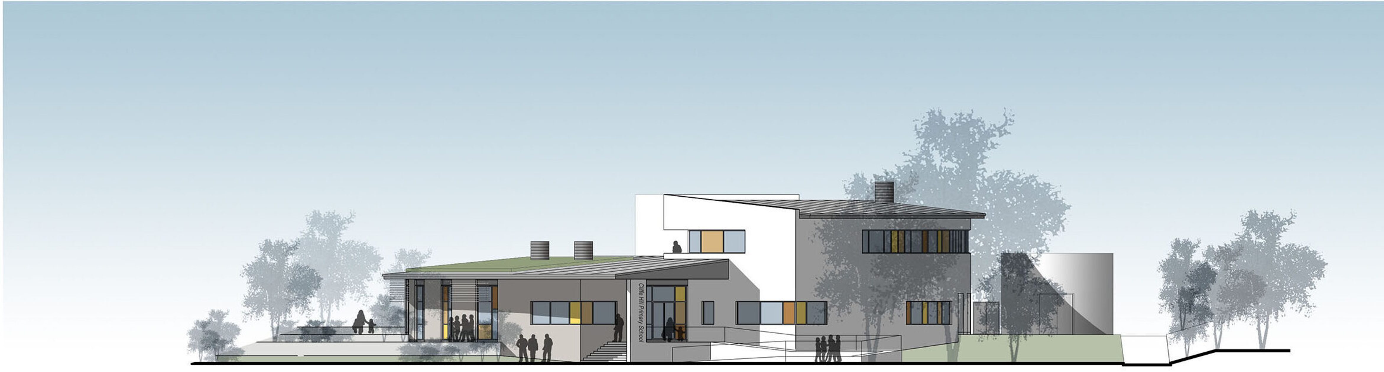AHR School CliffeHillPrimary Architecture Halifax Elevation2