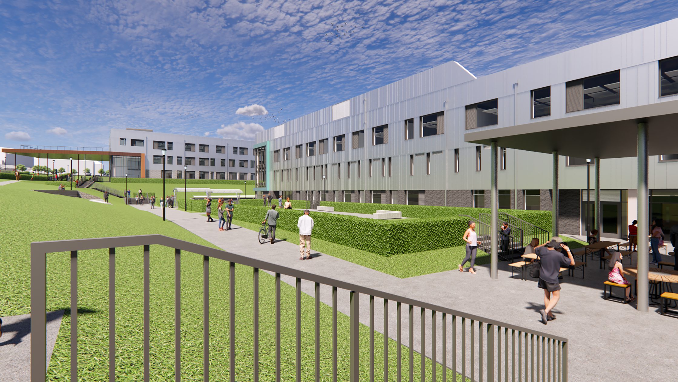 AHR School CornwallCollege Architecture Cornwall Thequad