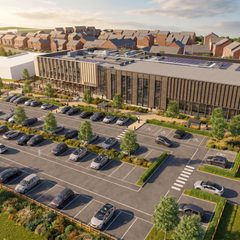 AHR Leisure Centre Cranbrook Leisure and Wellbeing Centre Architecture Cranbrook West-PV-Render