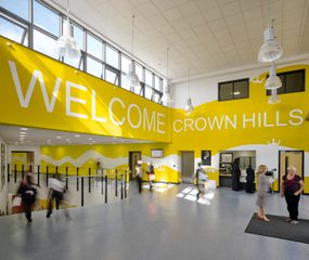 AHR College CrownHillscommunitycollege Architecture Leicester 066