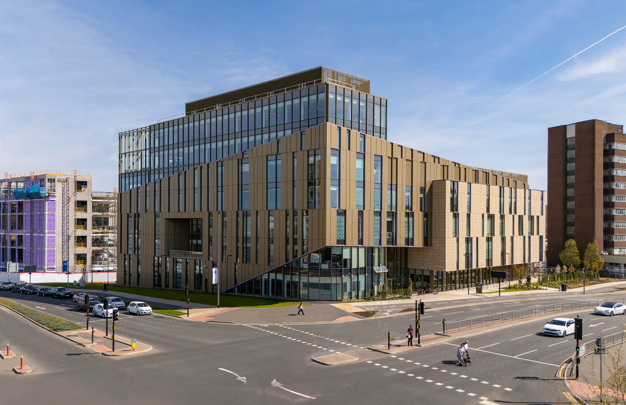 AHR University Daphne Steele Buildingf Huddersfield APRIL 2025 Rob Battersby