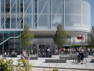 AHR Cablecarstation EmiratesCableCar Architecture London