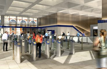 AHR Trainstation FarringdonStation Architecture London CG3