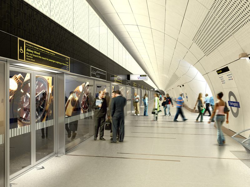 AHR Trainstation FarringdonStation Architecture London CG7