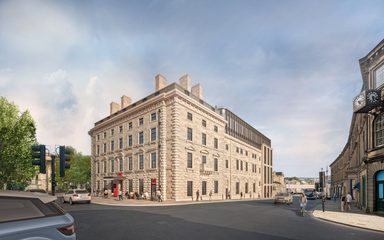 AHR Hotel gerogehotelphase3 ArchitectureBuildingConsultancy Huddersfield external