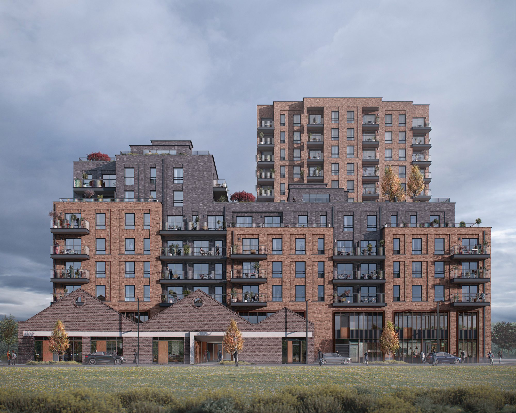 AHR MixedUse Residential GlengallRoad Architecture Southwark 1003LR