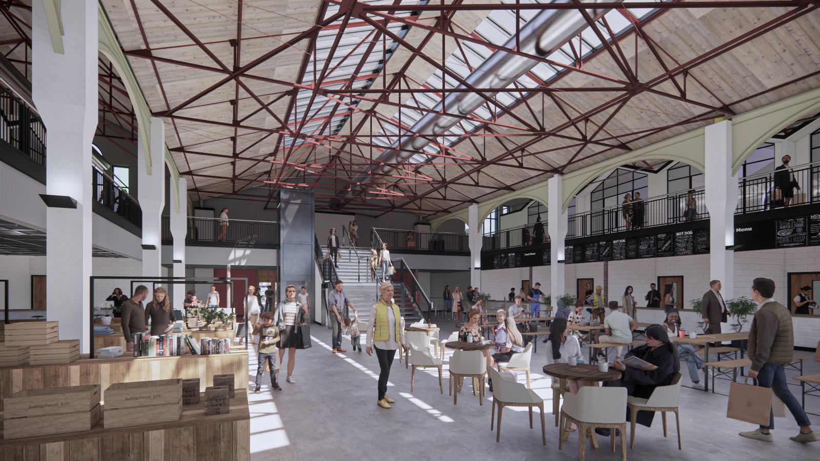 Glossop Market Hall 1