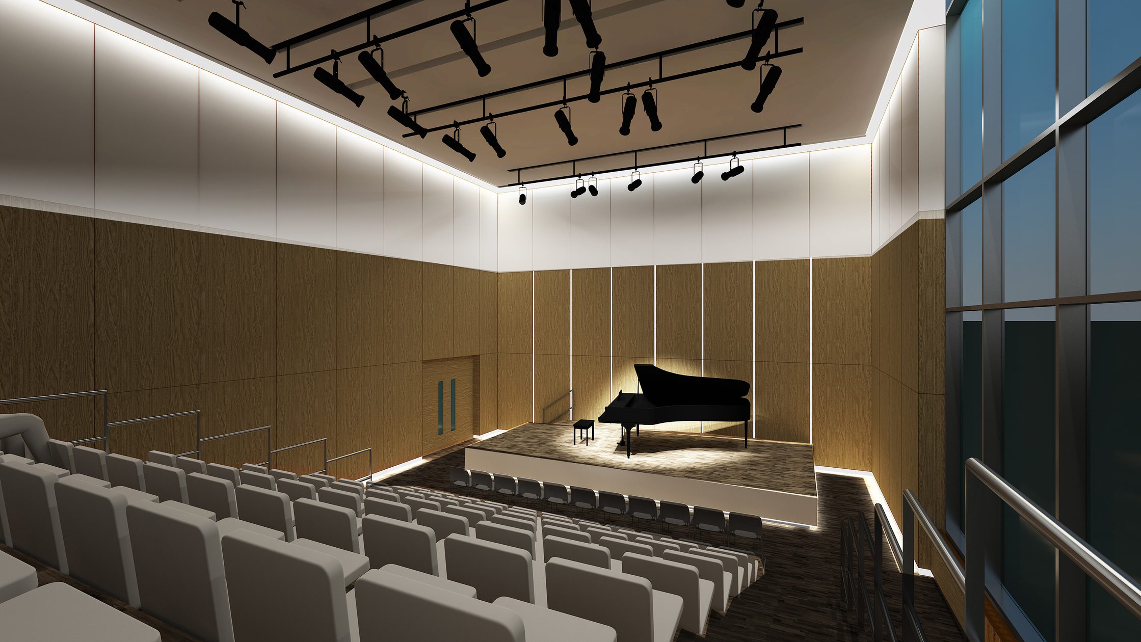 AHR University GrangegormanCampus EastQuadBuilding Architecture Dublin Visualisation1