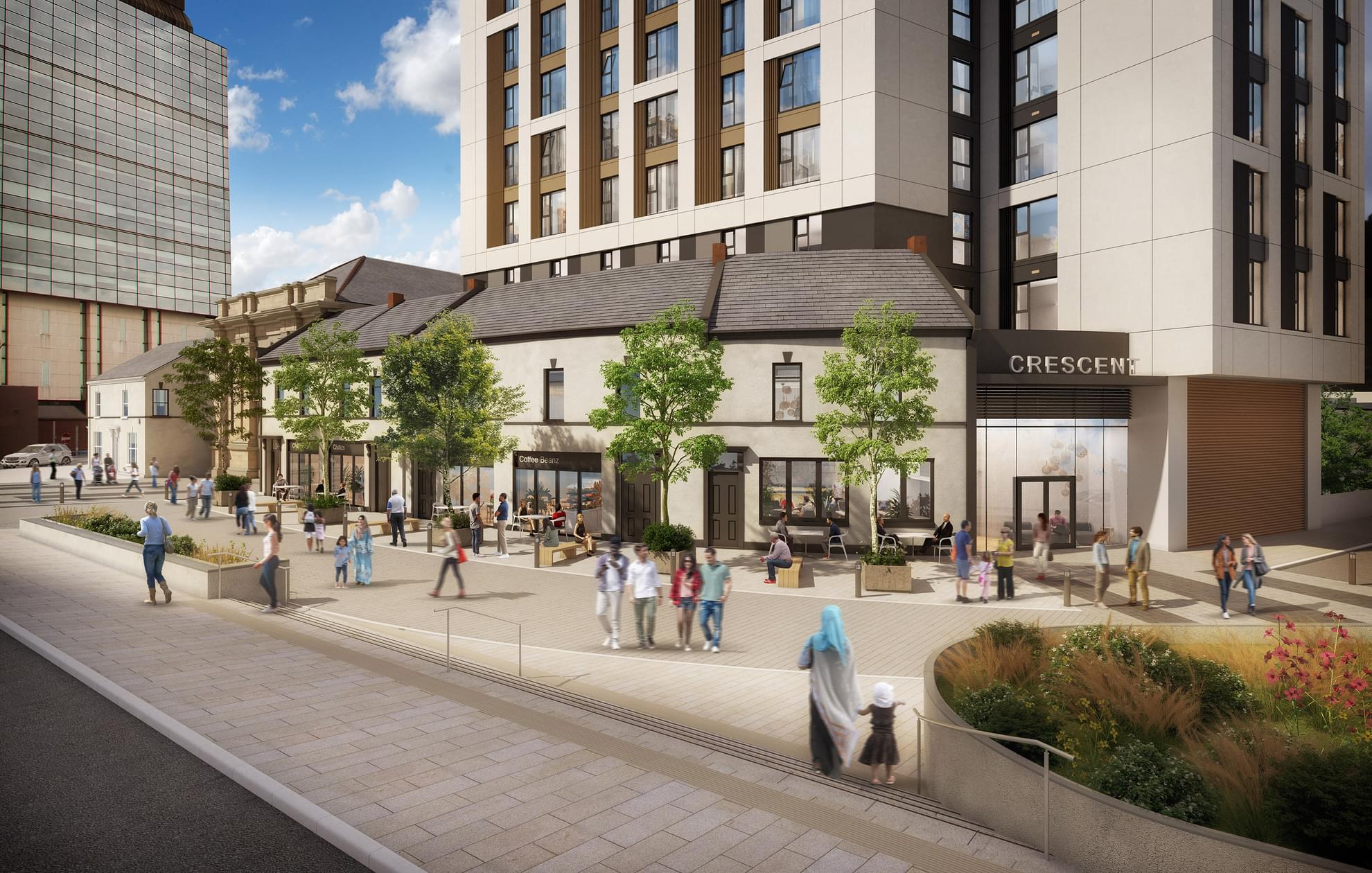 Guildford Public Realm CGI 01