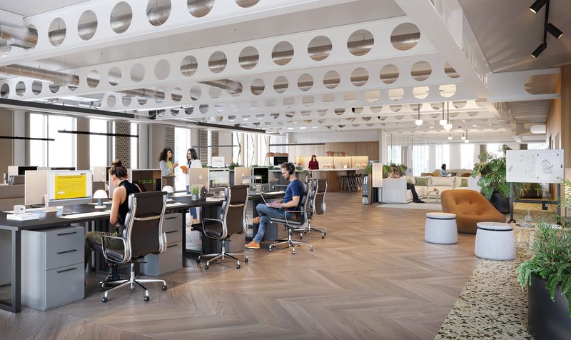 AHR Office HEMISPHERE One Architecture Liverpool Typical Floor Hi res