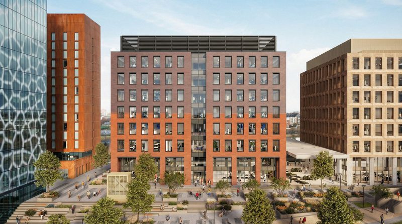 AHR Office HEMISPHERE One Architecture Liverpool VIEW 1 OPTION3