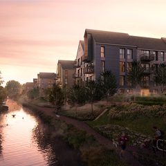 AHR Housing HertfordGasWorks Architecture Hertford HGW3