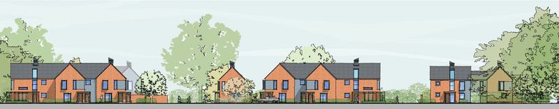 AHR-Houses-HophurstLane-Sketch1-WestSussex