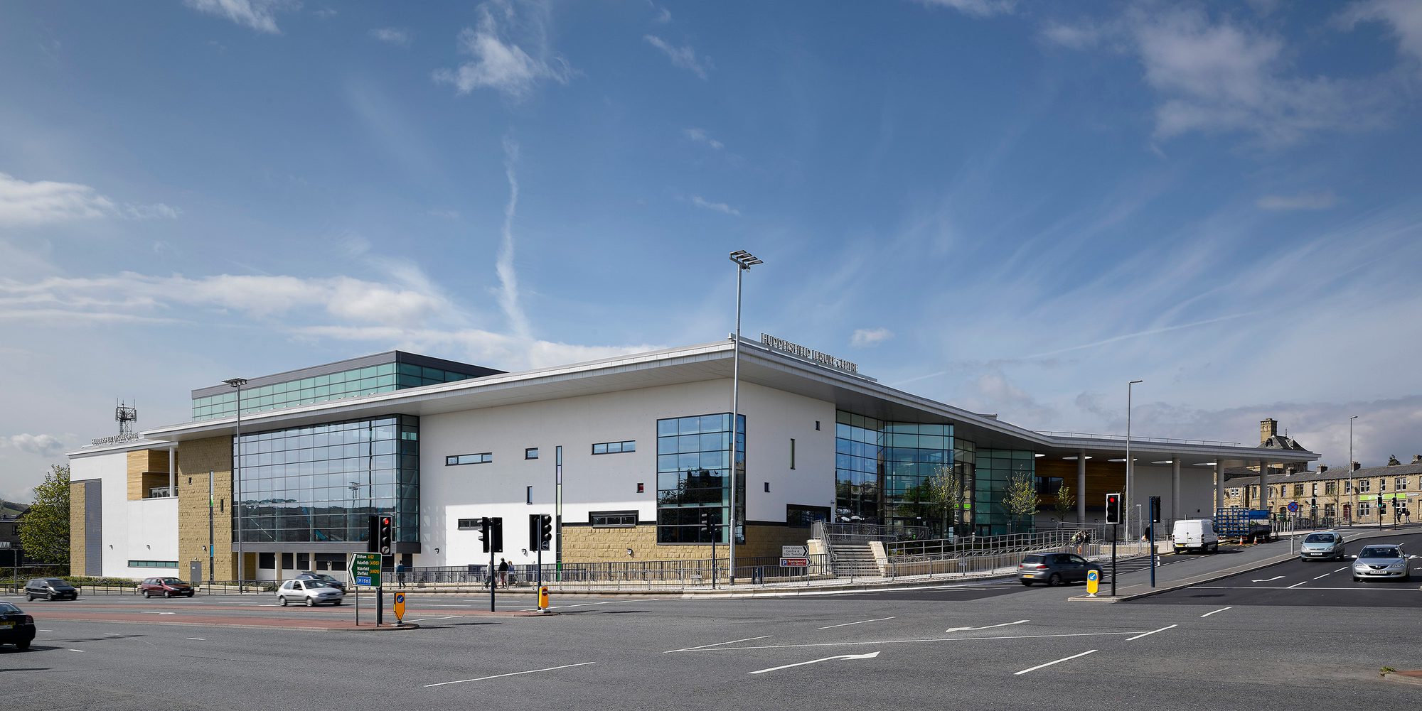 AHR Leisure Centre Huddersfield Leisure Centre Architecture Huddersfield Exterior2