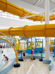 AHR Leisure Centre Huddersfield Leisure Centre Architecture Huddersfield Interior23