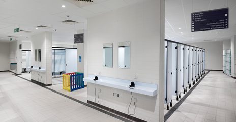AHR Leisure Centre Huddersfield Leisure Centre Architecture Huddersfield Interior24